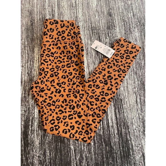 wild fable Pants - Wild Fable Womens Leopard Print High Rise Leggings Brown Size XS Compression